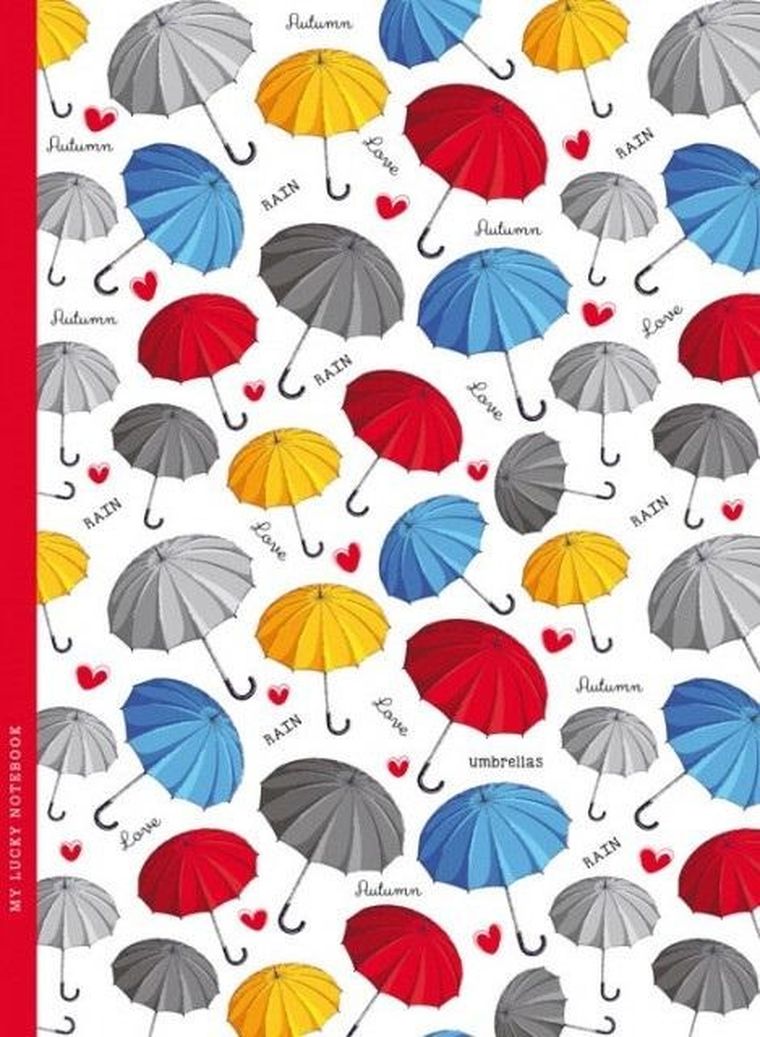 Fresh, notatnik, 48 kartek, kratka, parasolki, 1 szt.