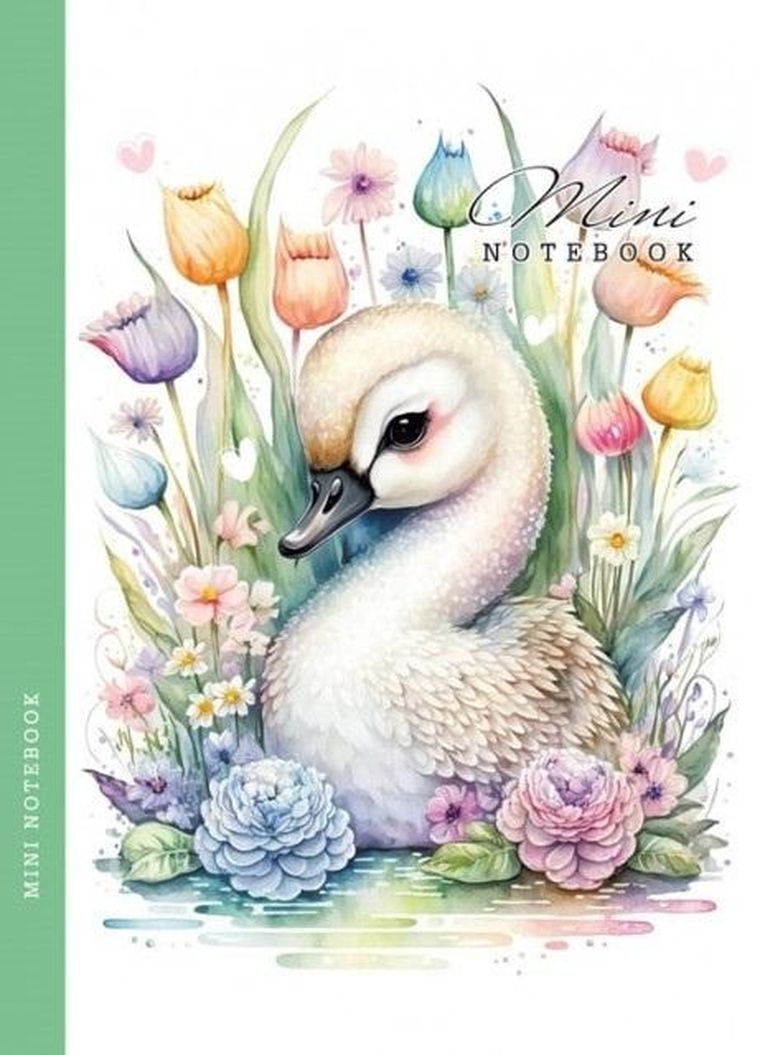 Fresh, notatnik, 64 kartki, kratka, łabędź, 1 szt.