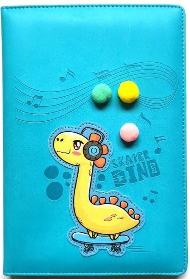 Fresh, notatnik A5, 64 kartki, gładki, Dinozaur, 1 szt.