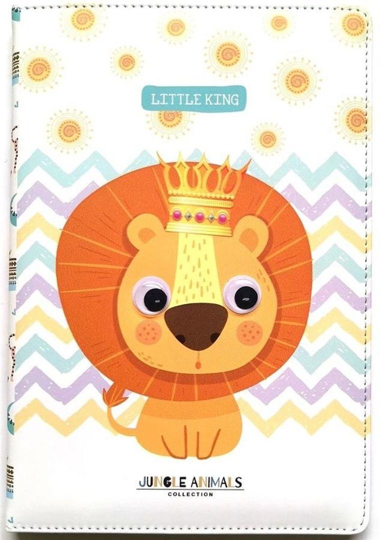 Fresh, notatnik dziecięcy, A5, 64 kartki, gładki, Oczy lew, 1 szt.