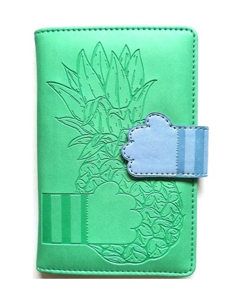 Fresh, notatnik dziecięcy, A6, 64 kartki, gładki, Ananas, 1 szt.