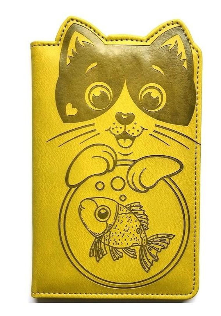 Fresh, notatnik dziecięcy, A6, 64 kartki, gładki, Kotek z rybką, 1 szt.