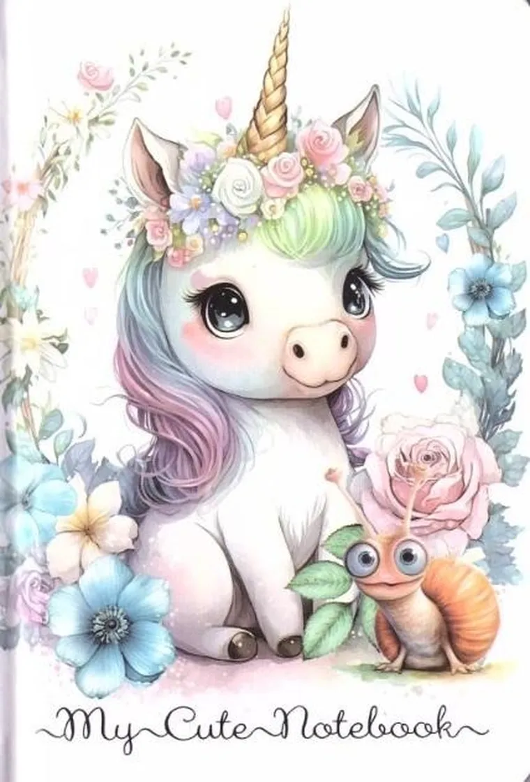 Fresh, notatnik kratka, jednorożec, 1 szt.