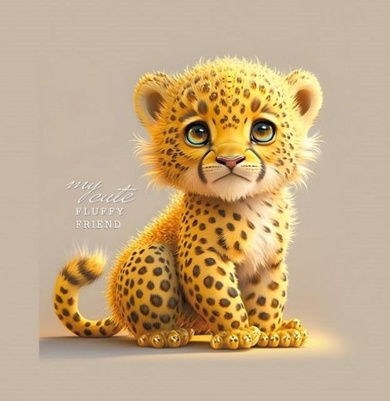 Fresh, notatnik ozdobny, 100-100, 48 kartek, gładki, Gepard, 1 szt.