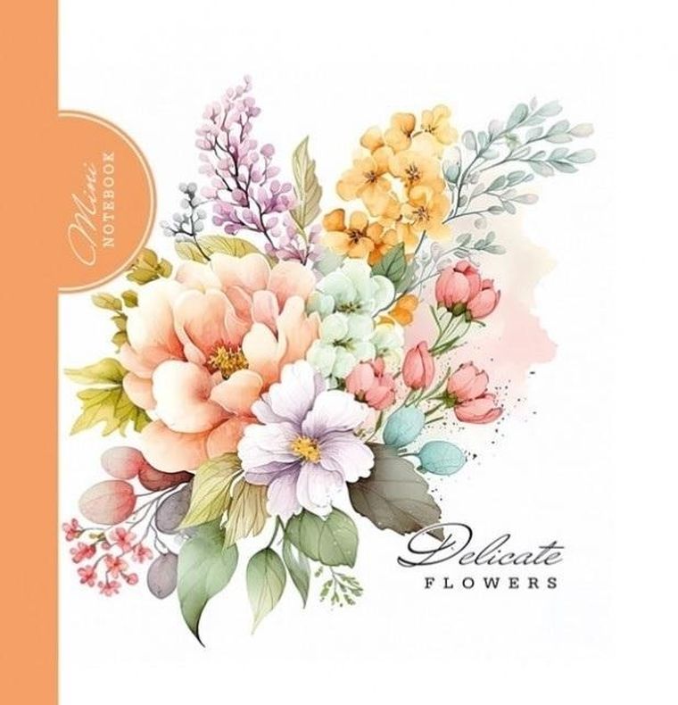 Fresh, notatnik ozdobny, 100-100, 48 kartek, kratka, Bukiet pomarań, 1 szt.