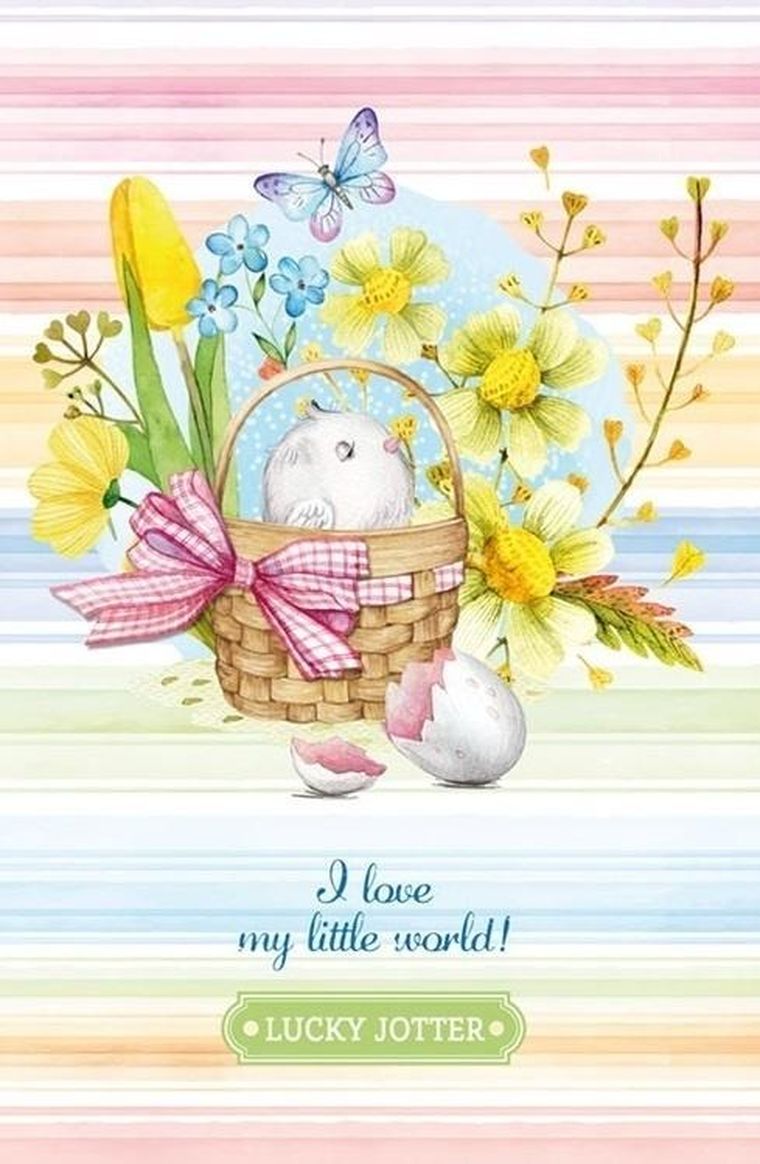 Fresh, notatnik ozdobny, 105-165, 64 kartki, kratka, Kurczak, 1 szt.