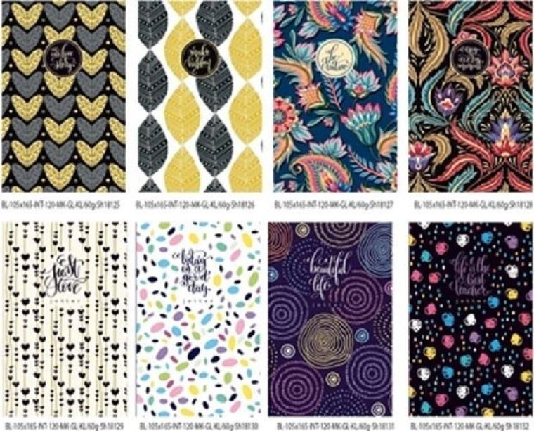 Fresh, notatnik ozdobny 105-165/120K kratka, 1 szt.