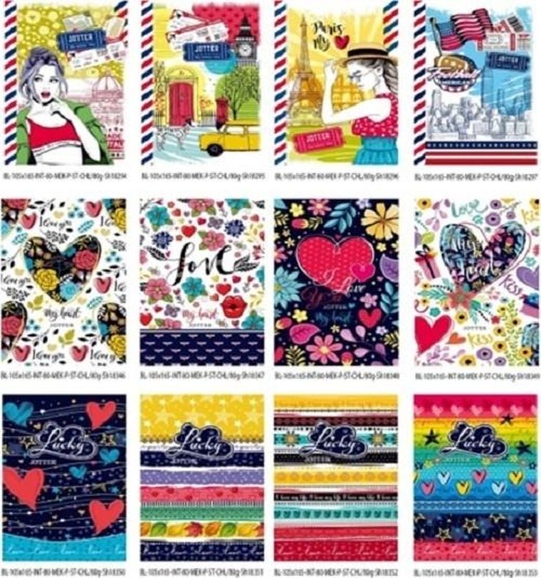 Fresh, notatnik ozdobny 105-165/80K, gładki, 1 szt.