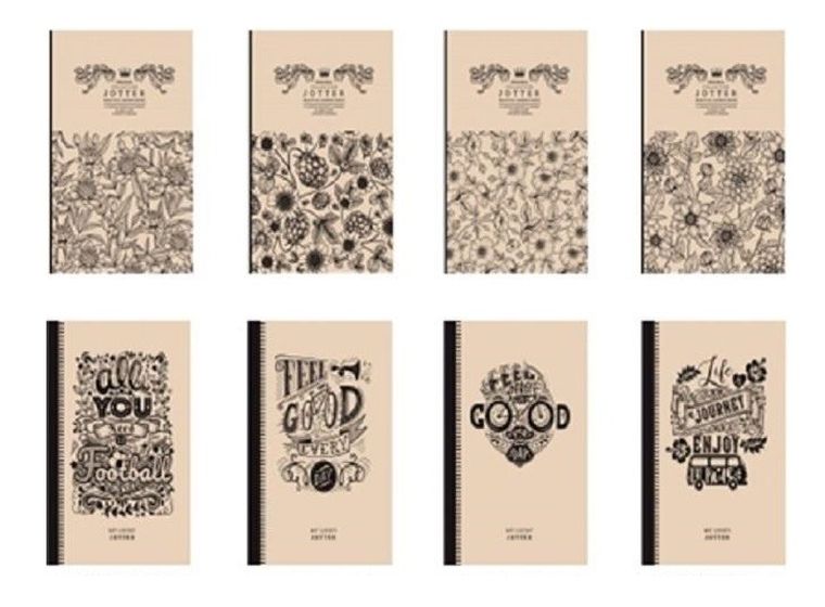 Fresh, notatnik ozdobny, 120 kartek, kratka, 1 szt.