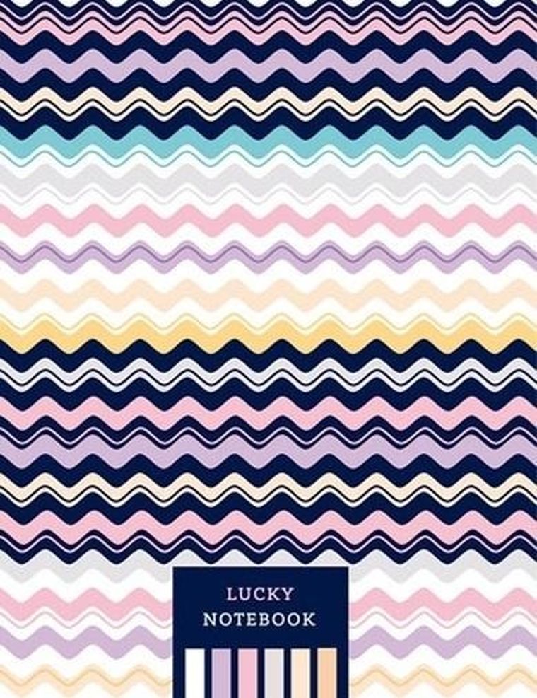 Fresh, notatnik ozdobny, 128-165, 64 kartki, kratka, Fale, 1 szt.