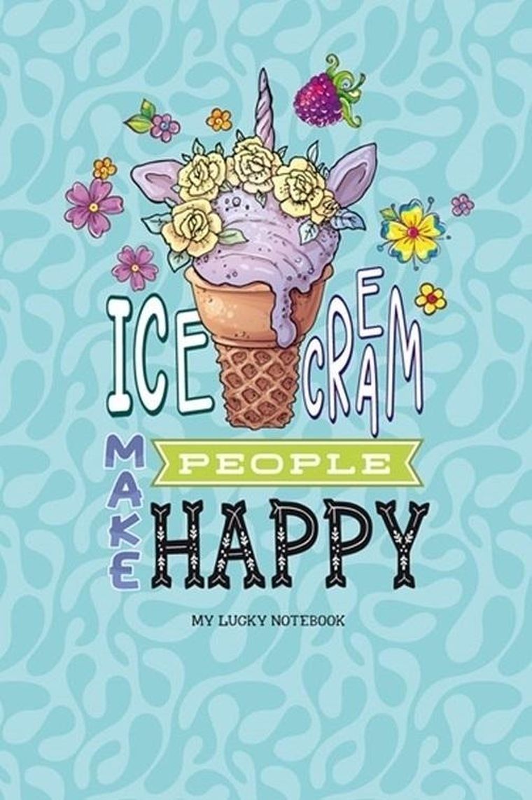 Fresh, notatnik ozdobny, 128-165, 64 kartki, linia, Lody, 1 szt.