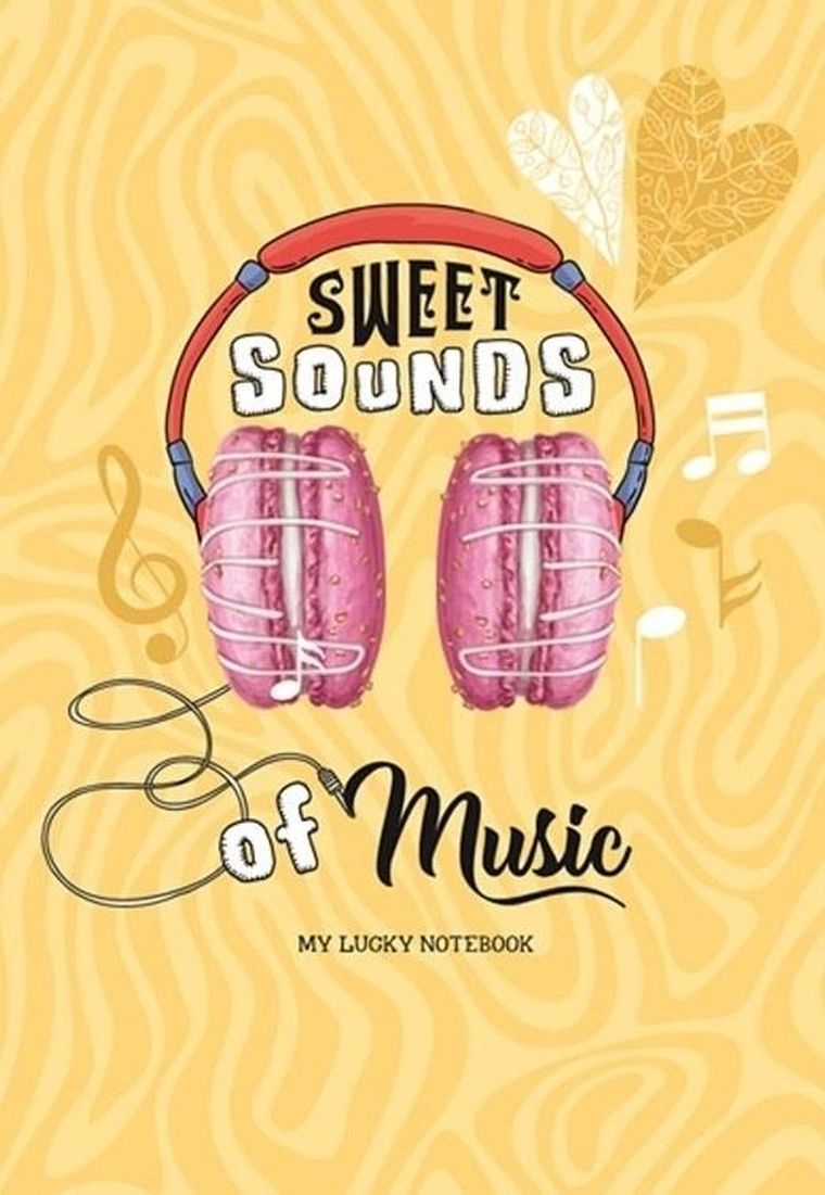 Fresh, notatnik ozdobny, 128-165, 64 kartki, linia, Słuchawki, 1 szt.