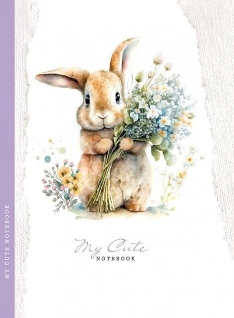 Fresh, notatnik ozdobny, 143-200, 48 kartek, kratka, króliczek, 1 szt.