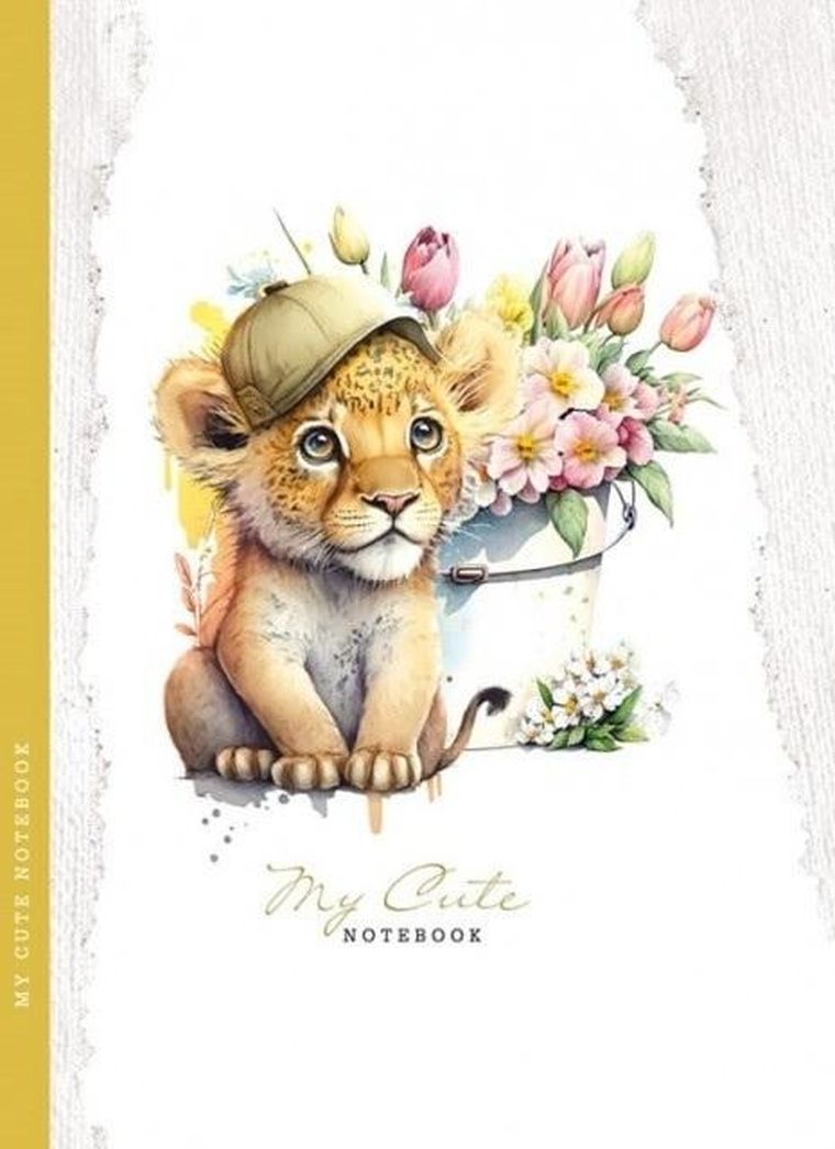 Fresh, notatnik ozdobny, 143-200, 48 kartek, kratka, lwiątko, 1 szt.