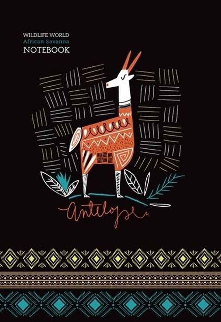 Fresh, notatnik ozdobny, 143-210, 64 kartki, kratka, Antylopa, 1 szt.