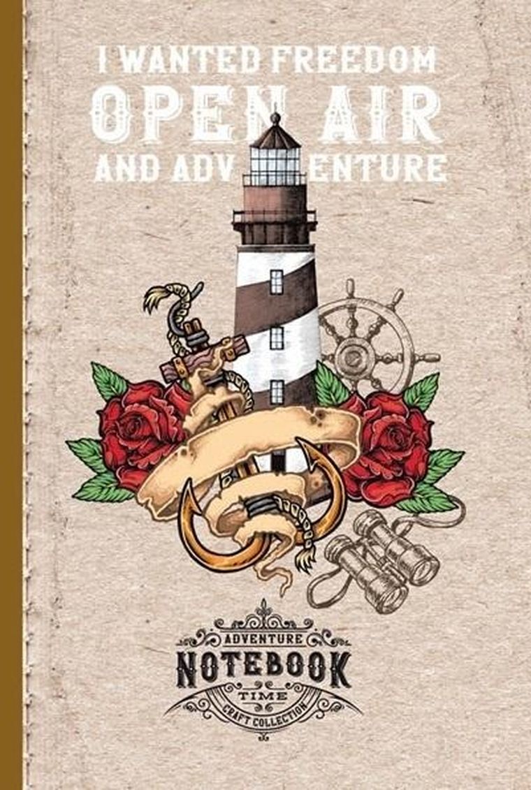 Fresh, notatnik ozdobny, 143-210, 64 kartki, kratka, Latarnia, 1 szt.