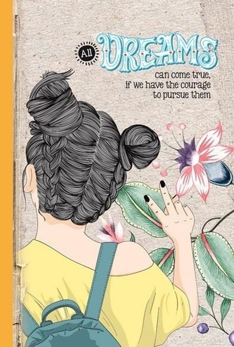 Fresh, notatnik ozdobny, 143-210, 64 kartki, kratka, Marzenia, 1 szt.