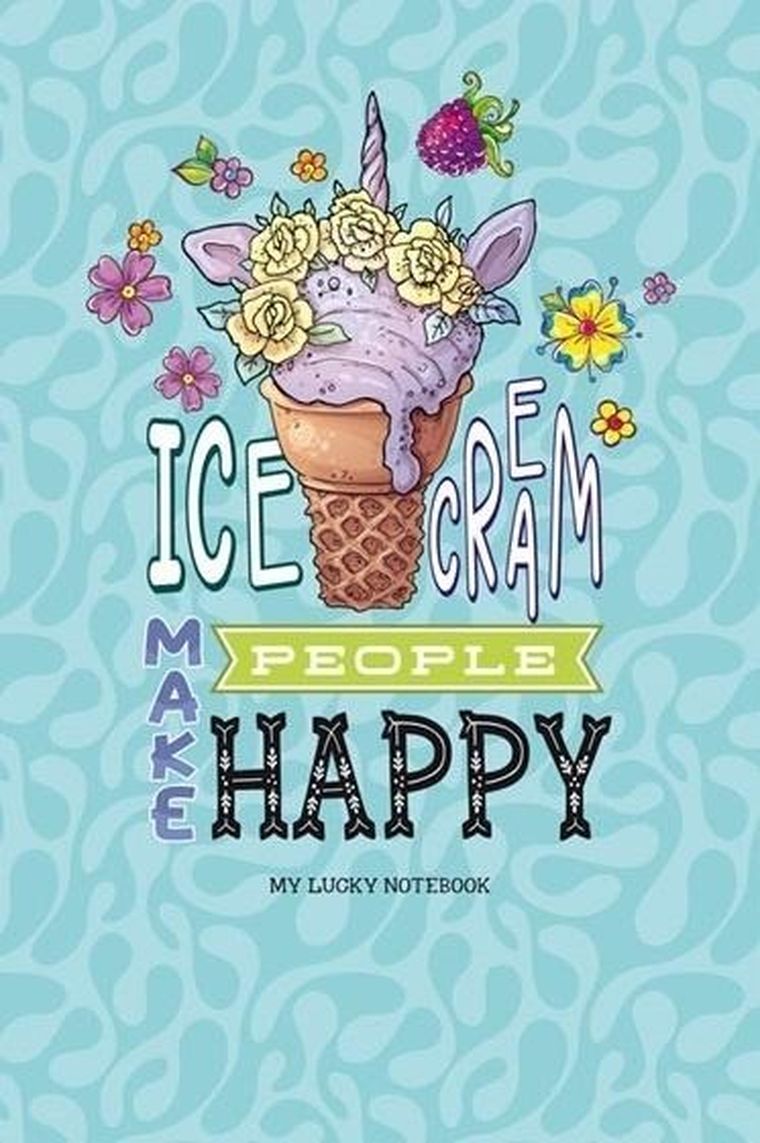 Fresh, notatnik ozdobny, 143-210, 64 kartki, linia, Lody, 1 szt.