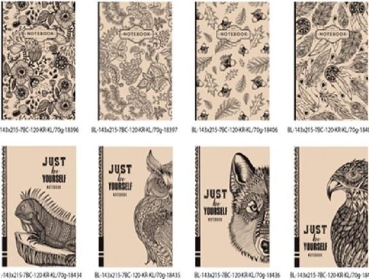 Fresh, notatnik ozdobny 143-215/120K kratka, 1 szt.