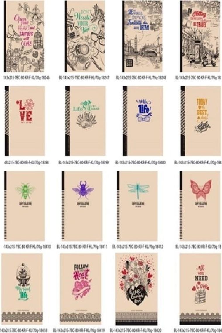 Fresh, notatnik ozdobny 143-215/80K, kratka, 1 szt.