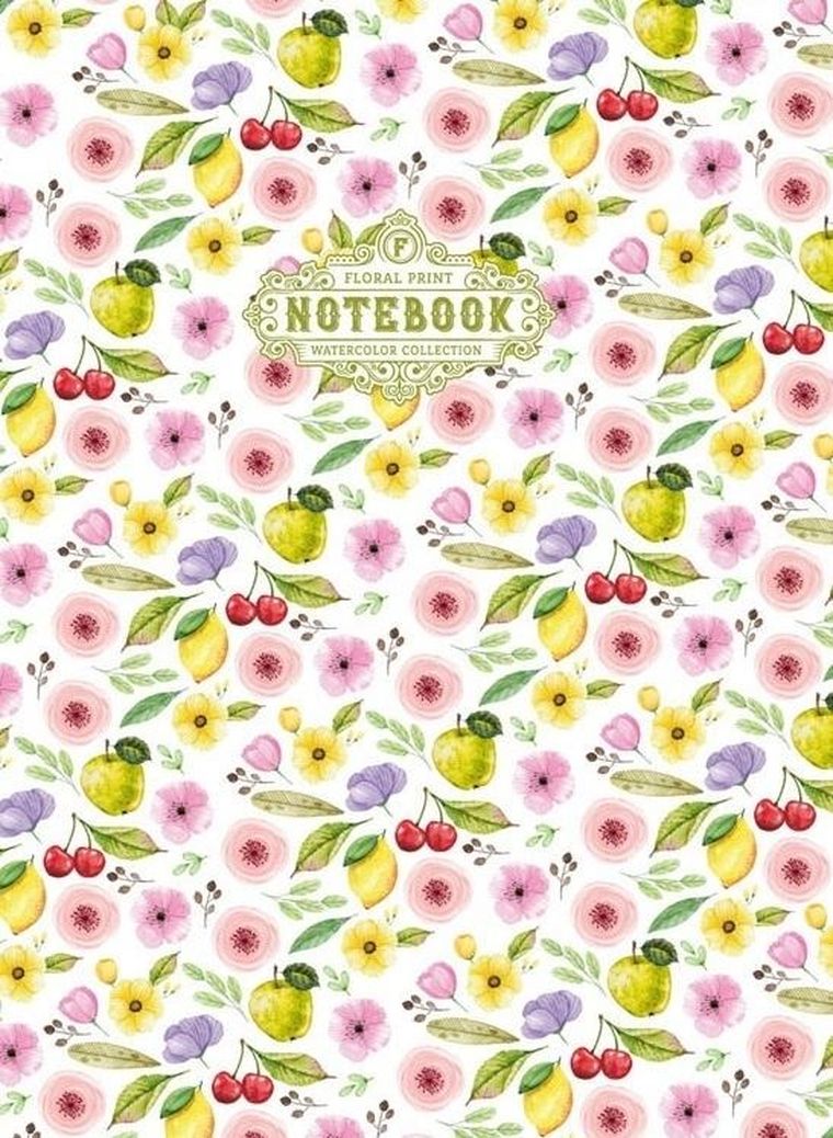 Fresh, notatnik ozdobny, 145-197, 64 kartek, kwiaty, 1 szt.