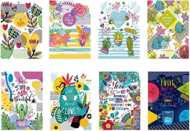 Fresh, notatnik ozdobny 145-197/64K, gładki, 1 szt.