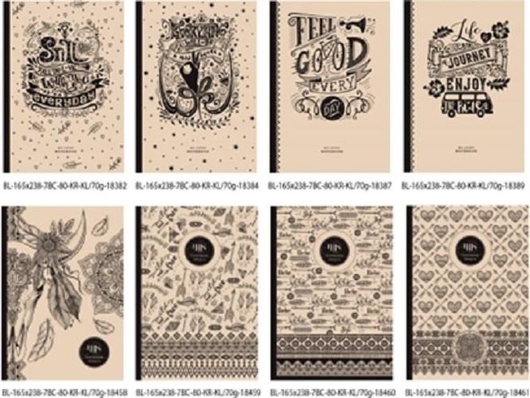 Fresh, notatnik ozdobny 165-238/80K, kratka, 1 szt.