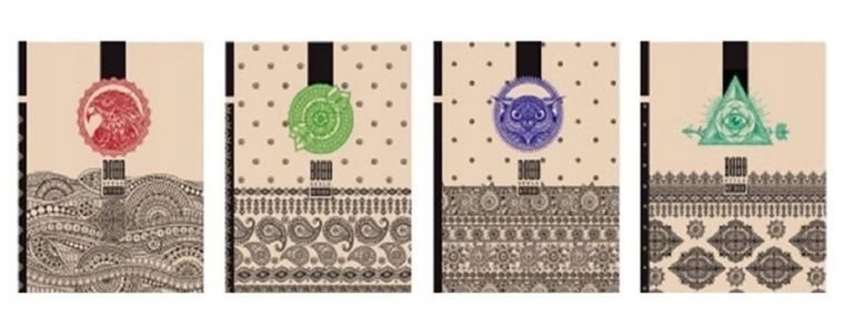 Fresh, notatnik ozdobny 215-285/80K, linia, 1 szt.