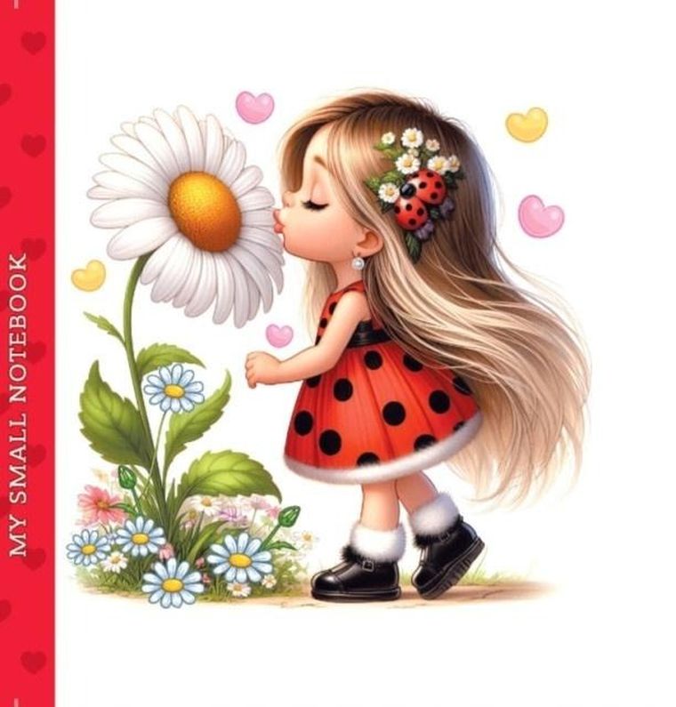 Fresh, notatnik ozdobny, 48 stron, gładki, dziewczynka i kwiat, 100-100 cm, 1 szt.