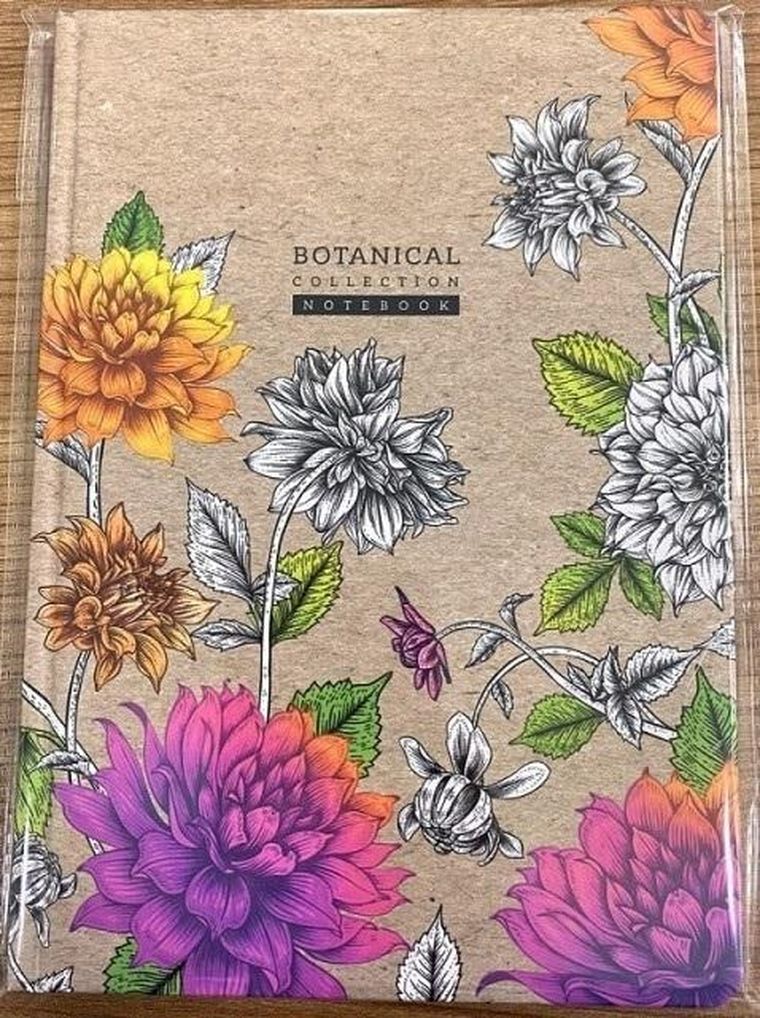 Fresh, notatnik ozdobny A5, 64 kartek, kratka, kwiaty, 1 szt.