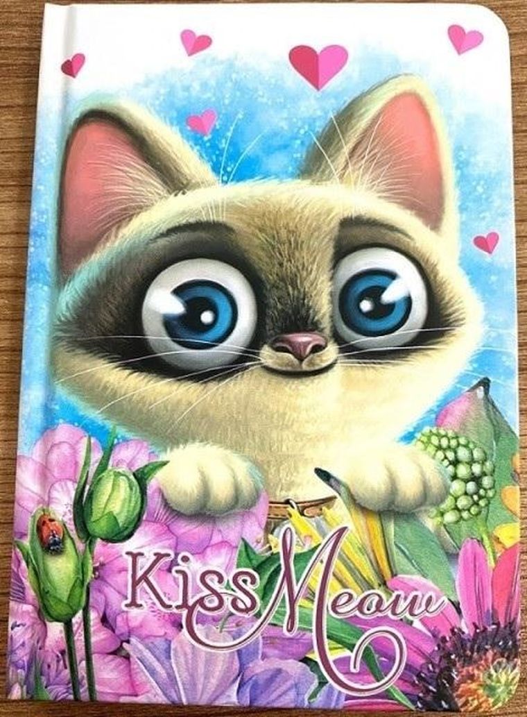 Fresh, notatnik ozdobny A6, 64 kartek, gładki, kotek, 1 szt.