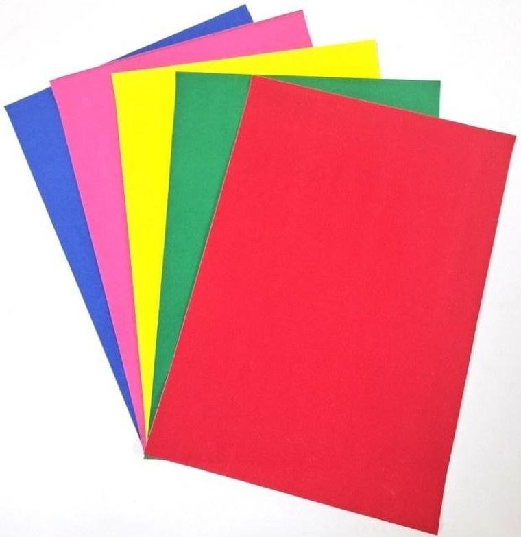 Fresh, papier flokowany, A4, 5 arkuszy