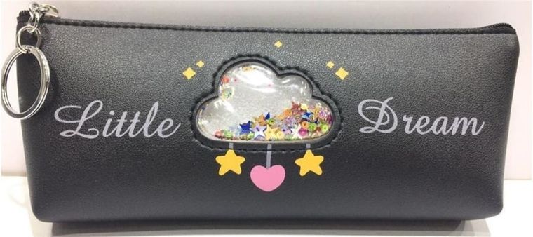 Fresh, piórnik saszetka, Chmurka Little Dream, czarny