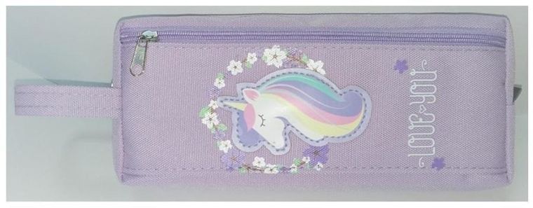 Fresh, piórnik tuba, duża, Jednorożec Love you