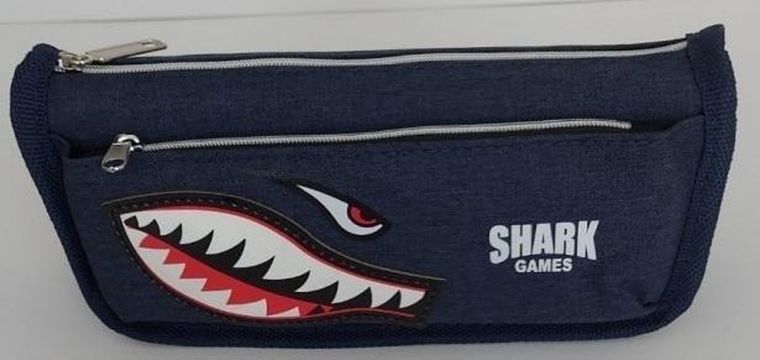 Fresh, piórnik tuba duża, Rekin Shark games