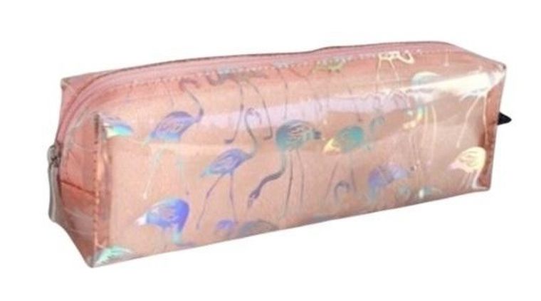 Fresh, piórnik, tuba, Flamingi