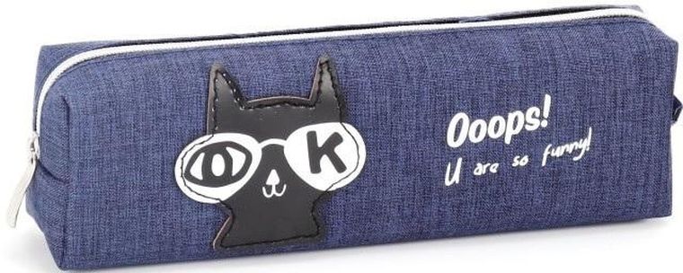 Fresh, piórnik tuba mała, Kot w okularach OK