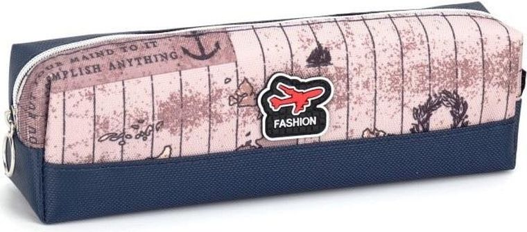 Fresh, piórnik tuba mała, Samolot, granatowy