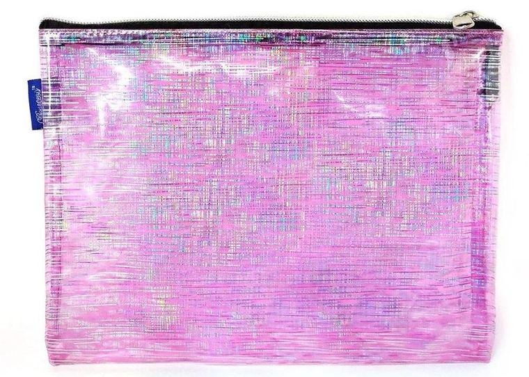 Fresh, saszetka na zamek, różowa