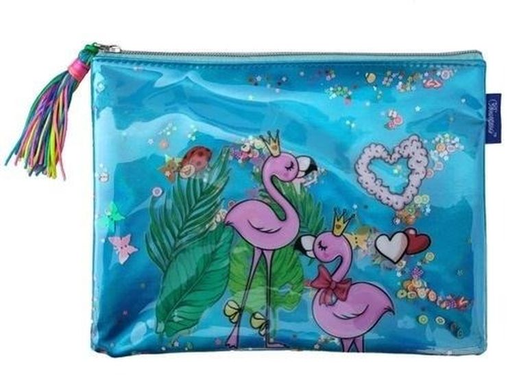 Fresh, saszetka, niebieska, Flaming