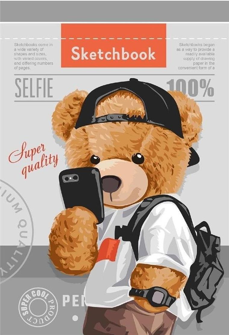 Fresh, szkicownik, 148-105 mm, 36 kartek, 100g, Selfie