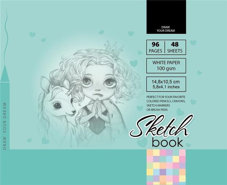 Fresh, szkicownik, 148-105 mm, 96 kartek, 100g