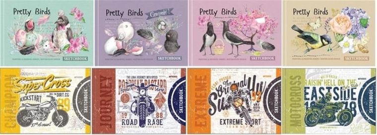 Fresh, szkicownik 197-124 mm, 36 kartek, 100g/m2