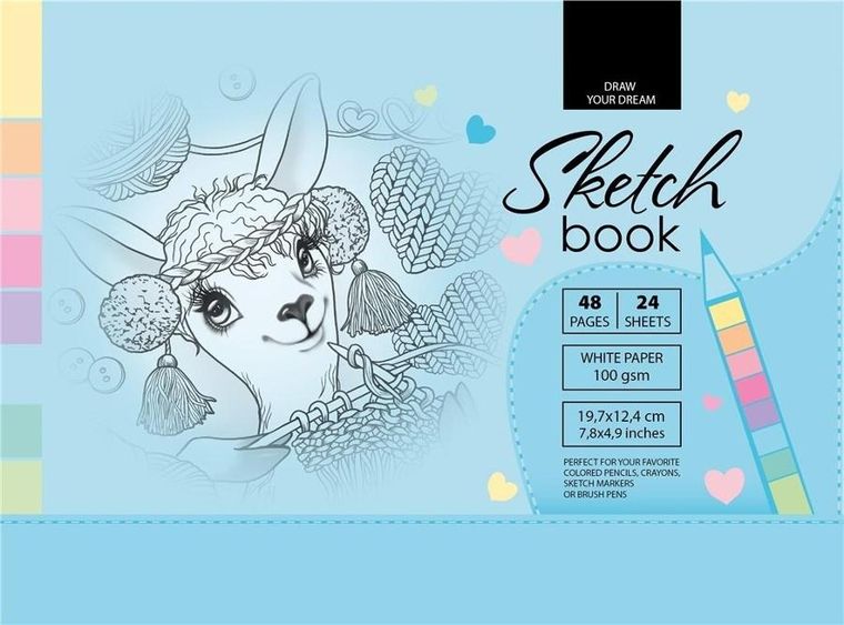 Fresh, szkicownik, 197-124 mm, 48 kartek, 100g