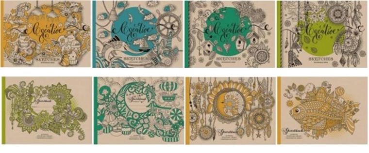 Fresh, szkicownik 197-145 mm, 36 kartek, 100g/m2