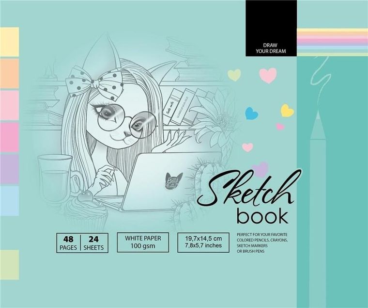 Fresh, szkicownik, 197-145 mm, 48 kartek, 100g