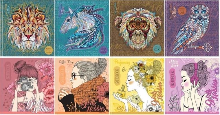 Fresh, szkicownik 200-200 mm, 36 kartek, 100g/m2