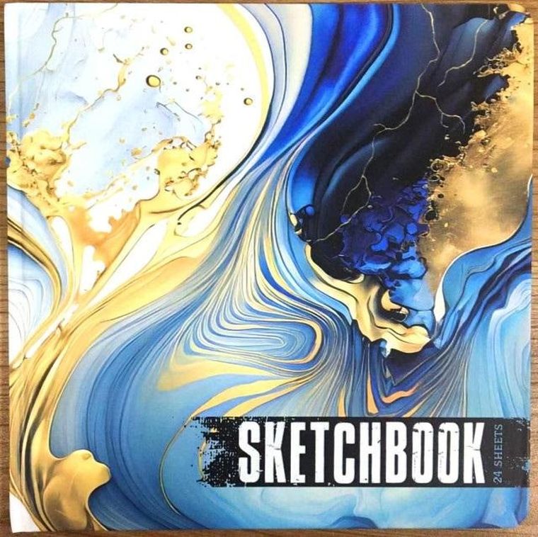 Fresh, szkicownik, 24 kartki, gładki, Mozaika