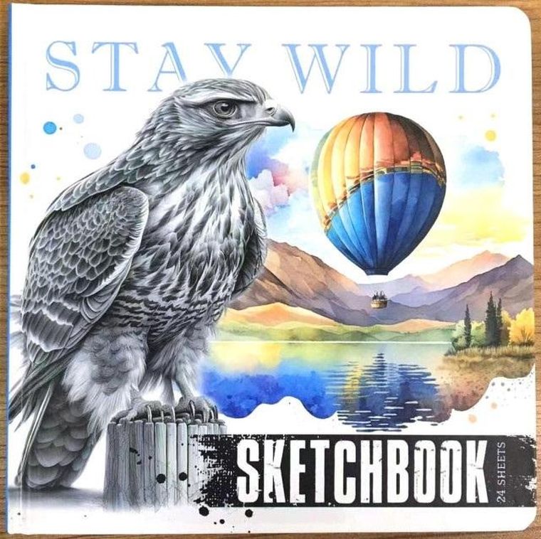 Fresh, szkicownik, 24 kartki, gładki, Orzeł