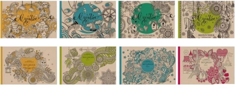 Fresh, szkicownik 240-165 mm, 36 kartek, 100g/m2